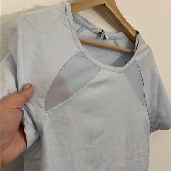 Jasper conran plus size ShortSleeve light blue top - Picture 3 of 5